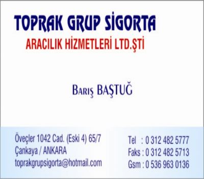 TOPRAK GRUP SİGORTA ARACILIK HİZMETLERİ